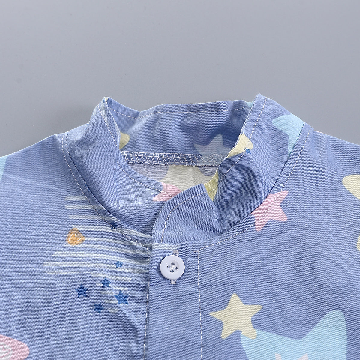Boys Printed Shirt with Shorts