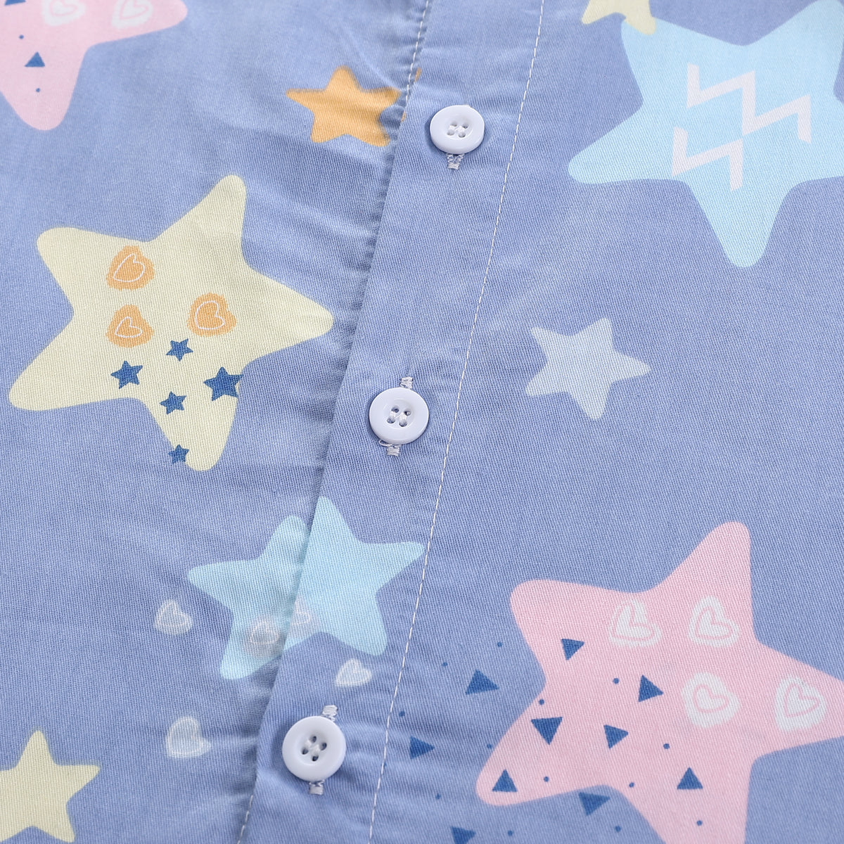 Boys Printed Shirt with Shorts