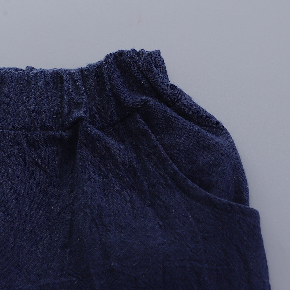Boys Blue Graphic Printed Shirt with Shorts