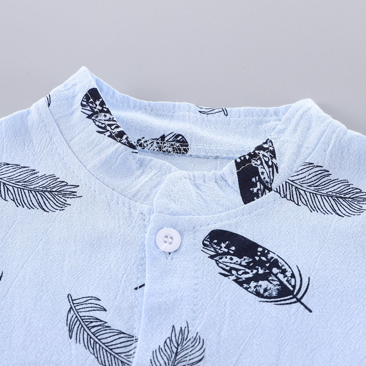 Boys Printed Shirt with Shorts