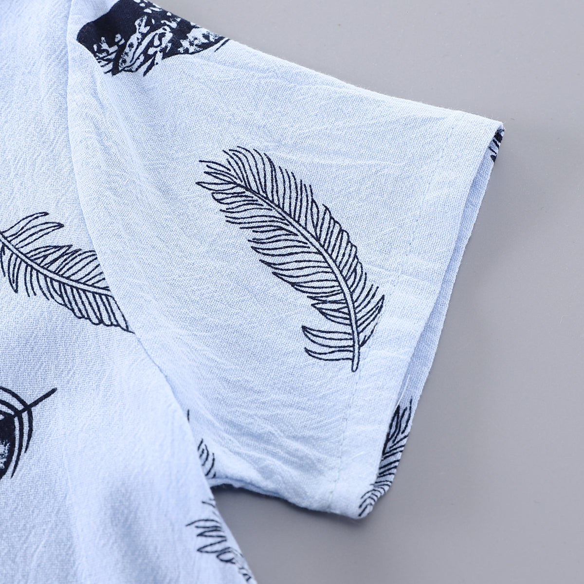 Boys Printed Shirt with Shorts