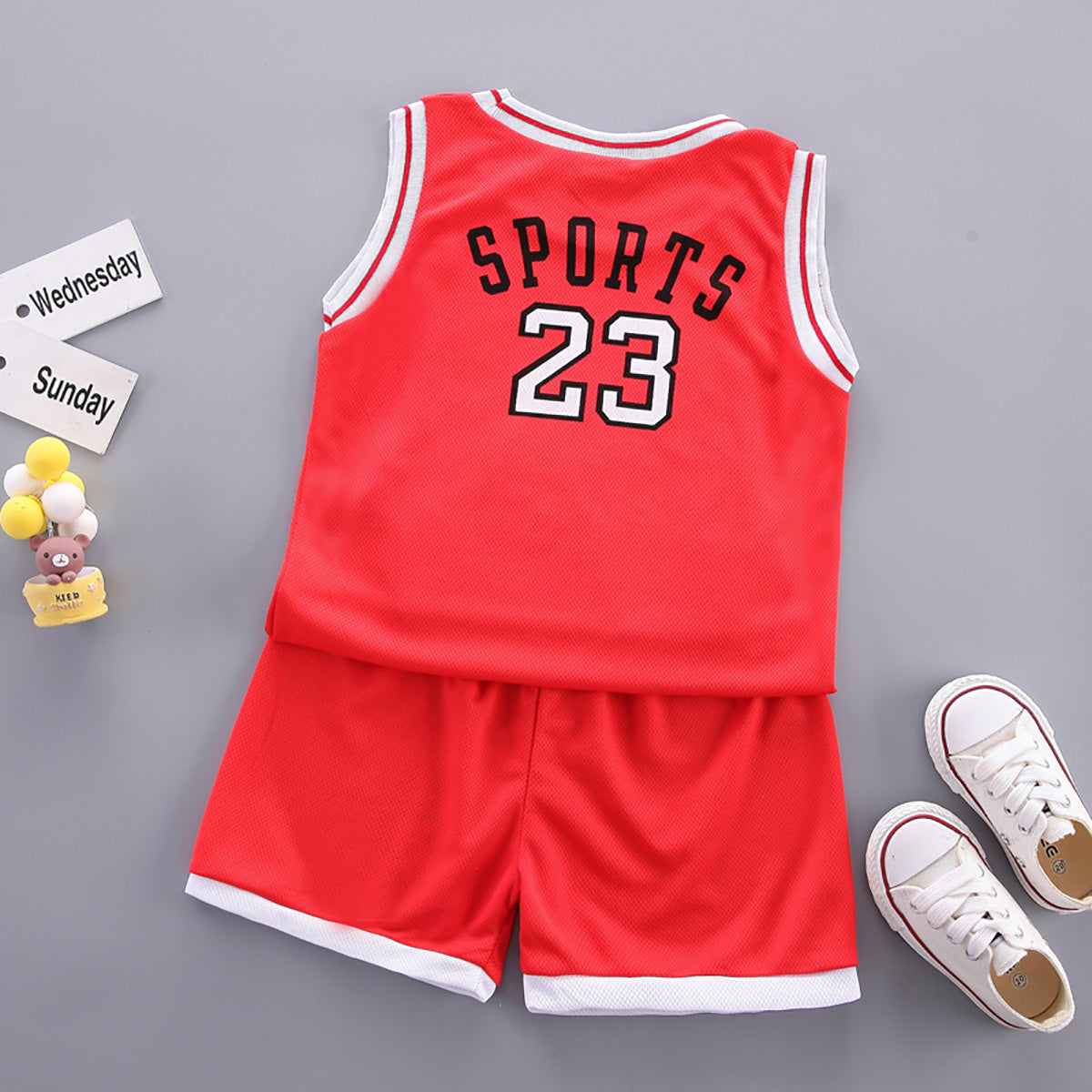 Boys Printed T-shirt with Shorts