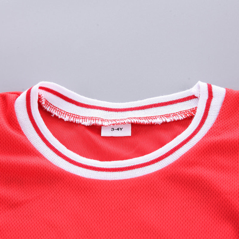 Boys Printed T-shirt with Shorts