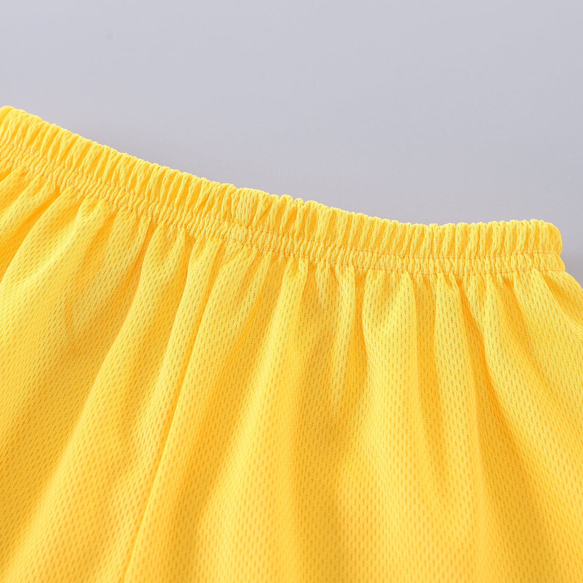 Boys Yellow & Blue Printed T-shirt with Shorts