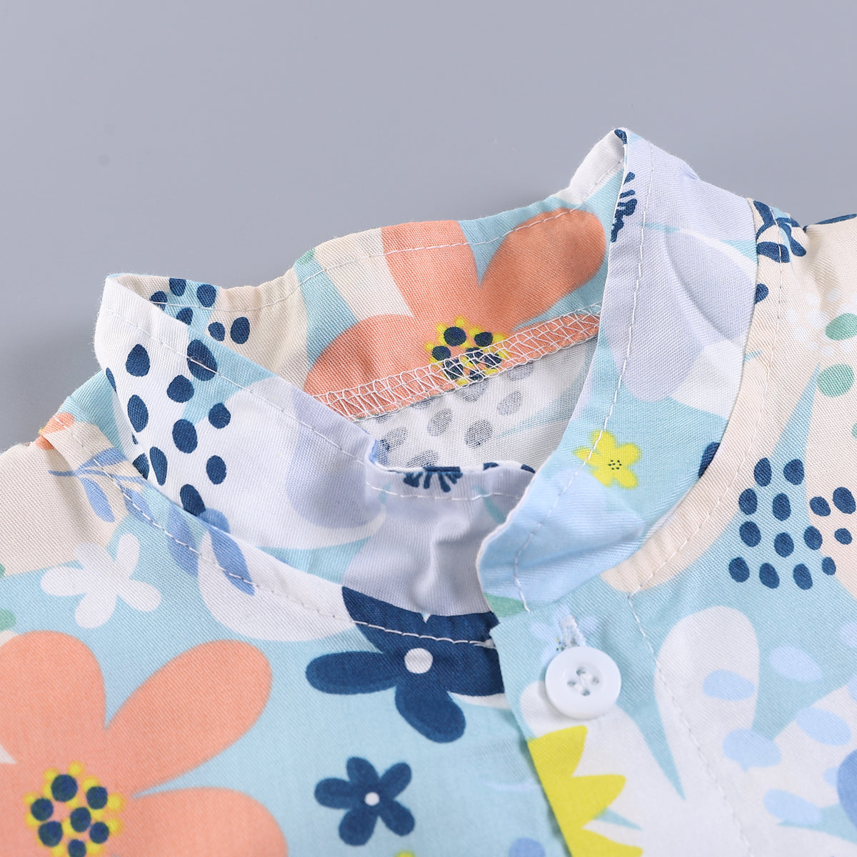 Boys Printed Shirt with Shorts