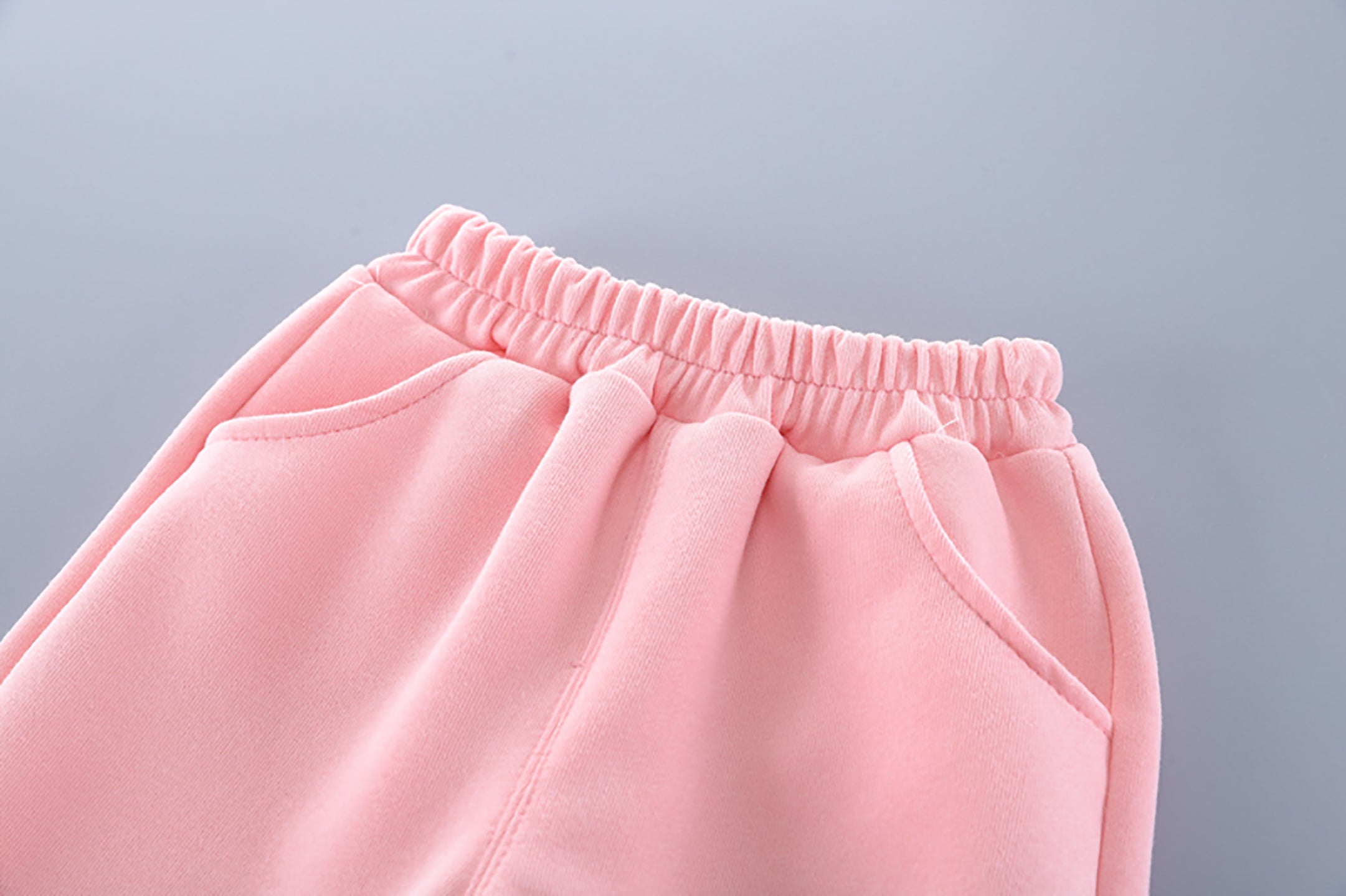 Kids Printed Peter pan Collar Top with Joggers