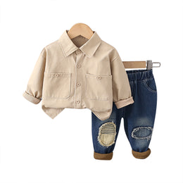 Kids Shirt With Trousers