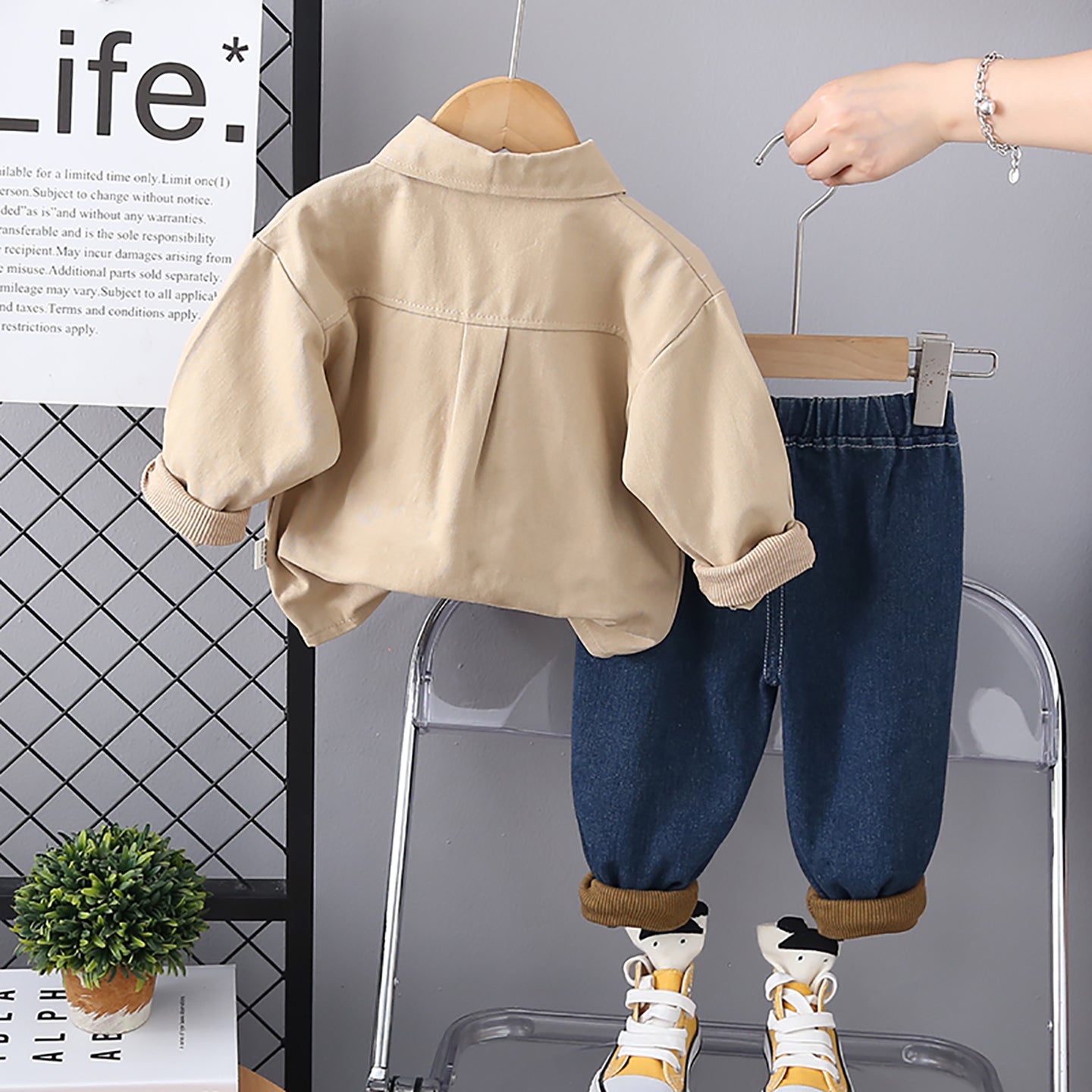 Kids Shirt With Trousers