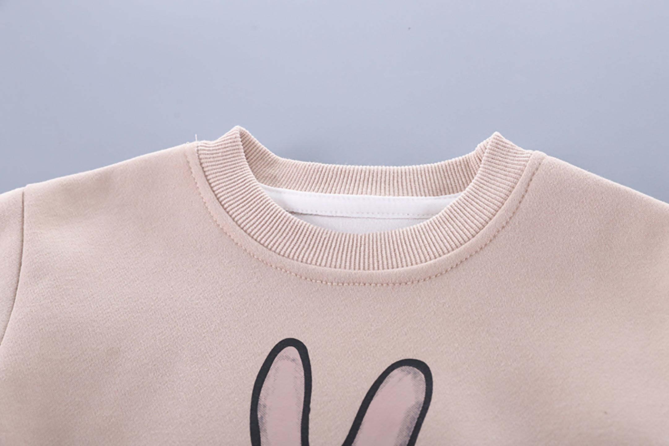 Kids Beige & Brown Printed Pure Cotton Top with Trousers