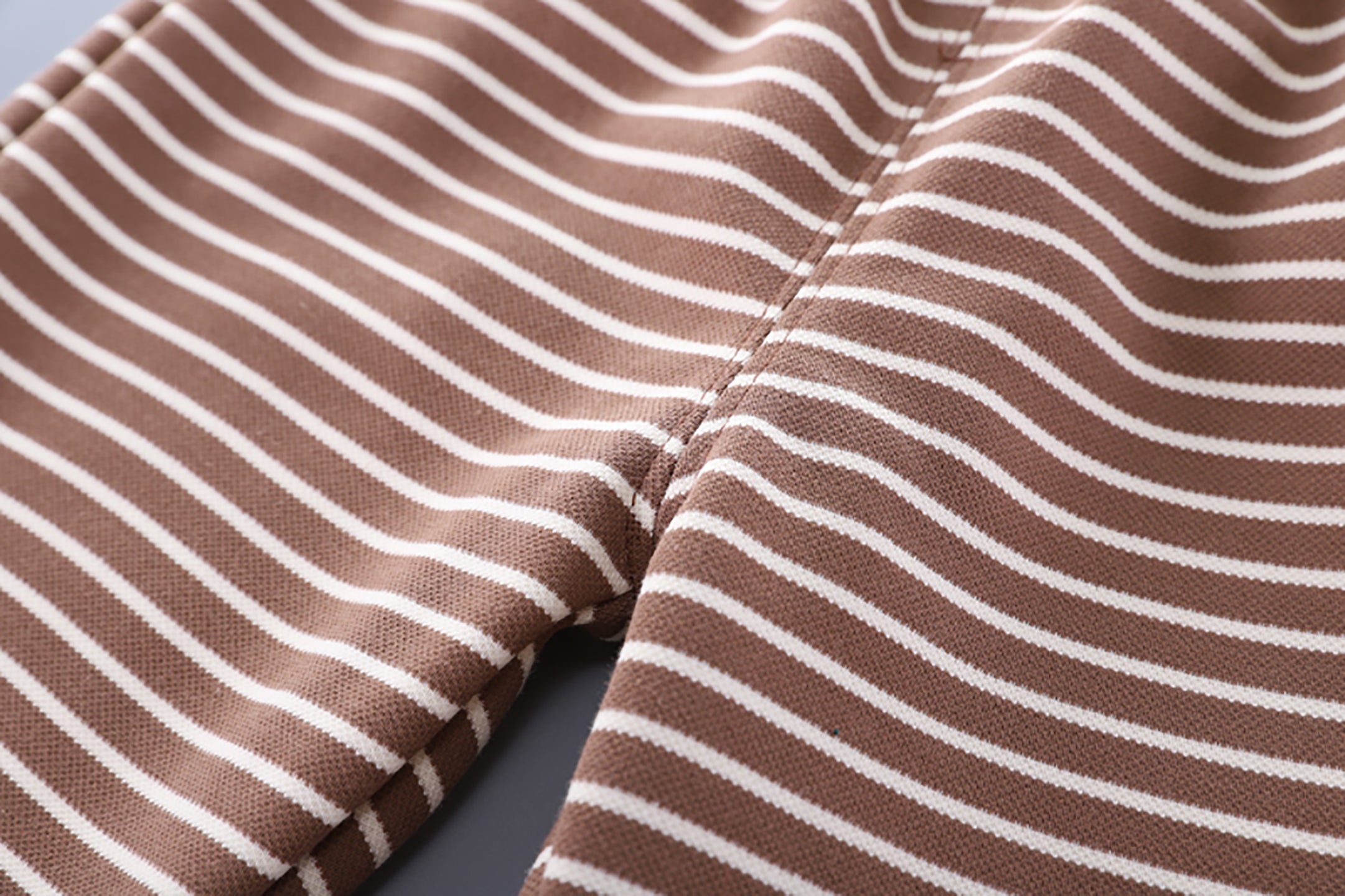 Kids Brown & White Printed Pure Cotton Top with Pyjamas