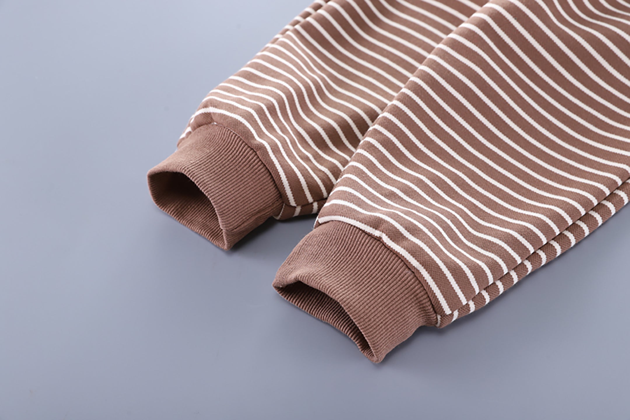 Kids Brown & White Printed Pure Cotton Top with Pyjamas