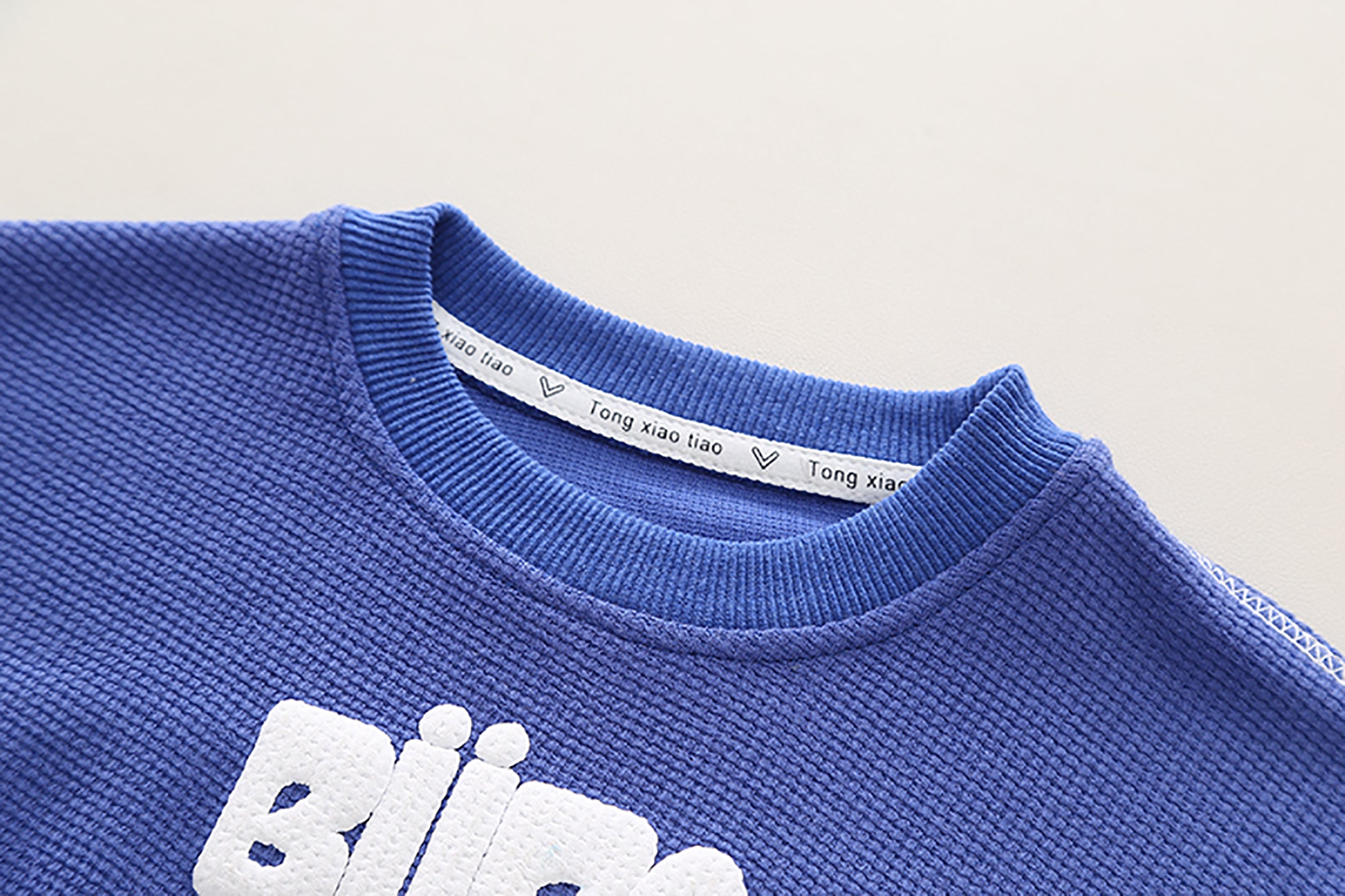 Kids Colourblocked Pure Cotton Sweatshirt with Trousers