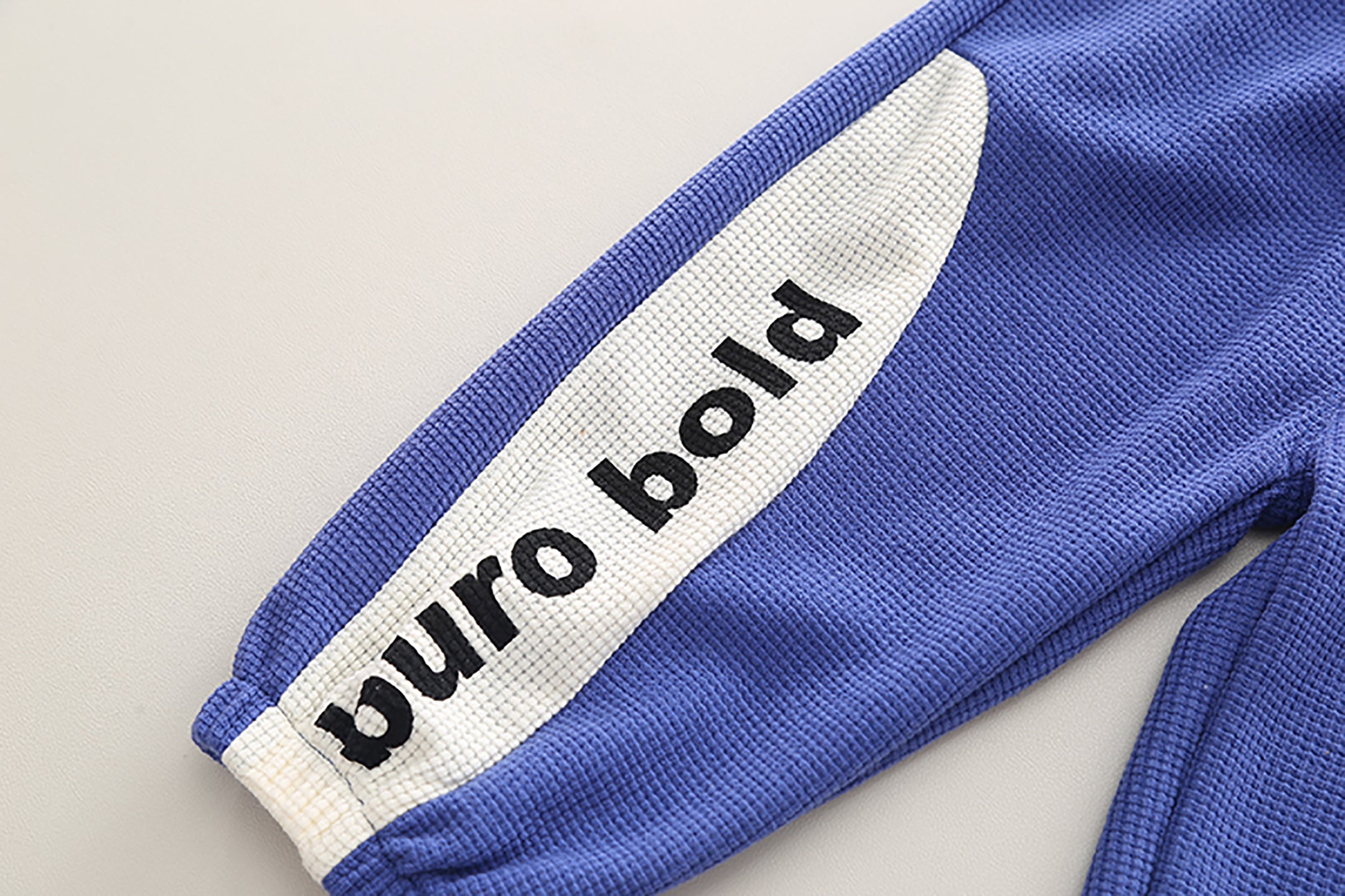 Kids Colourblocked Pure Cotton Sweatshirt with Trousers