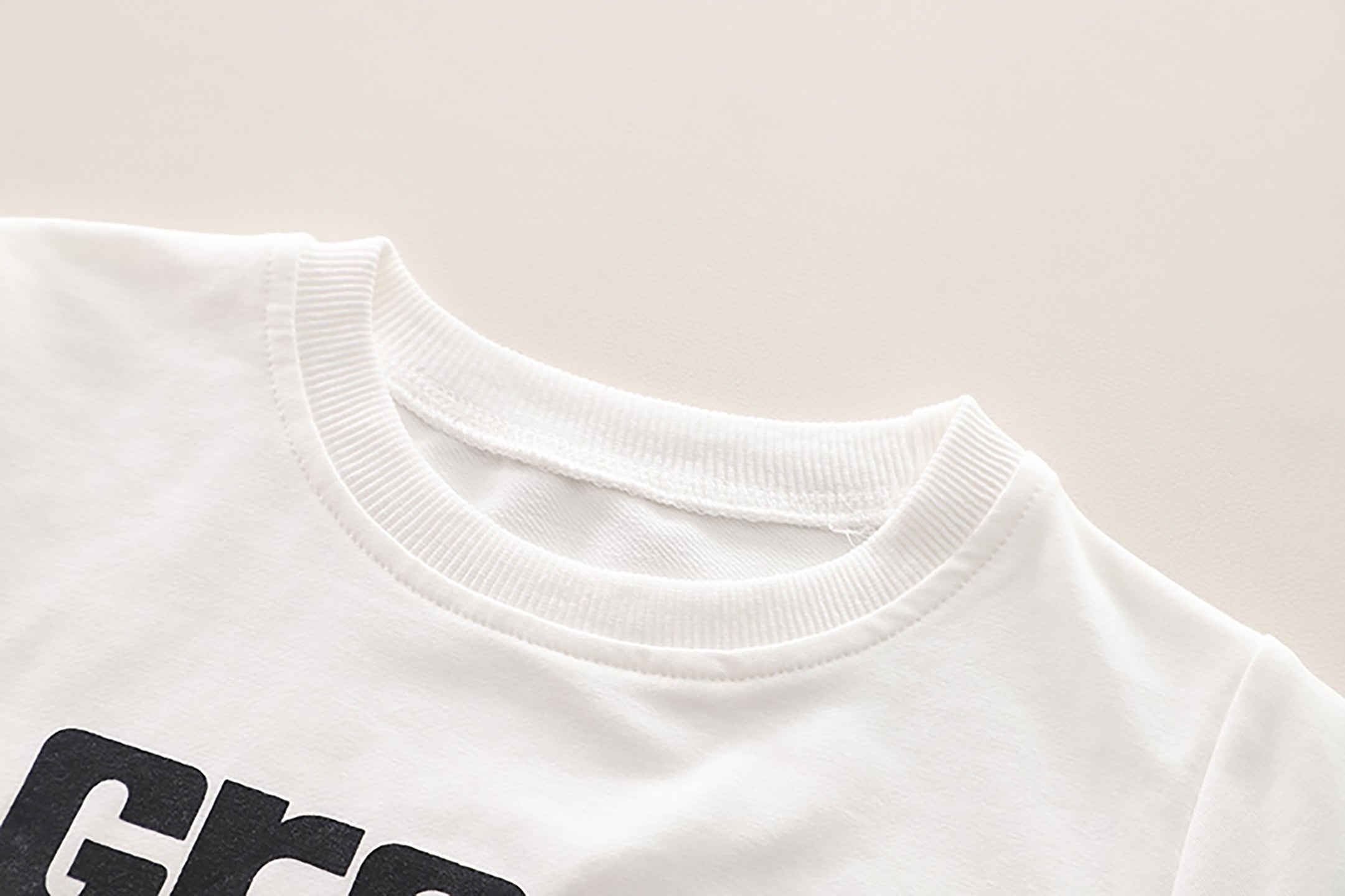 Kids Brown & White Colourblocked Pure Cotton Top with Trousers