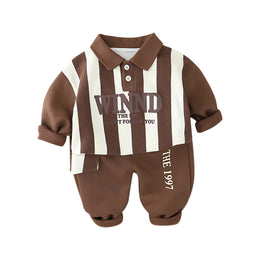 Kids Striped Pure Cotton Top with Trouser