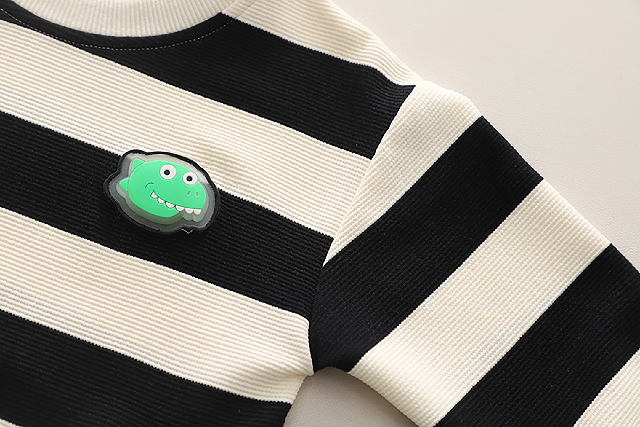 Kids Striped Pure Cotton Top With Trouser