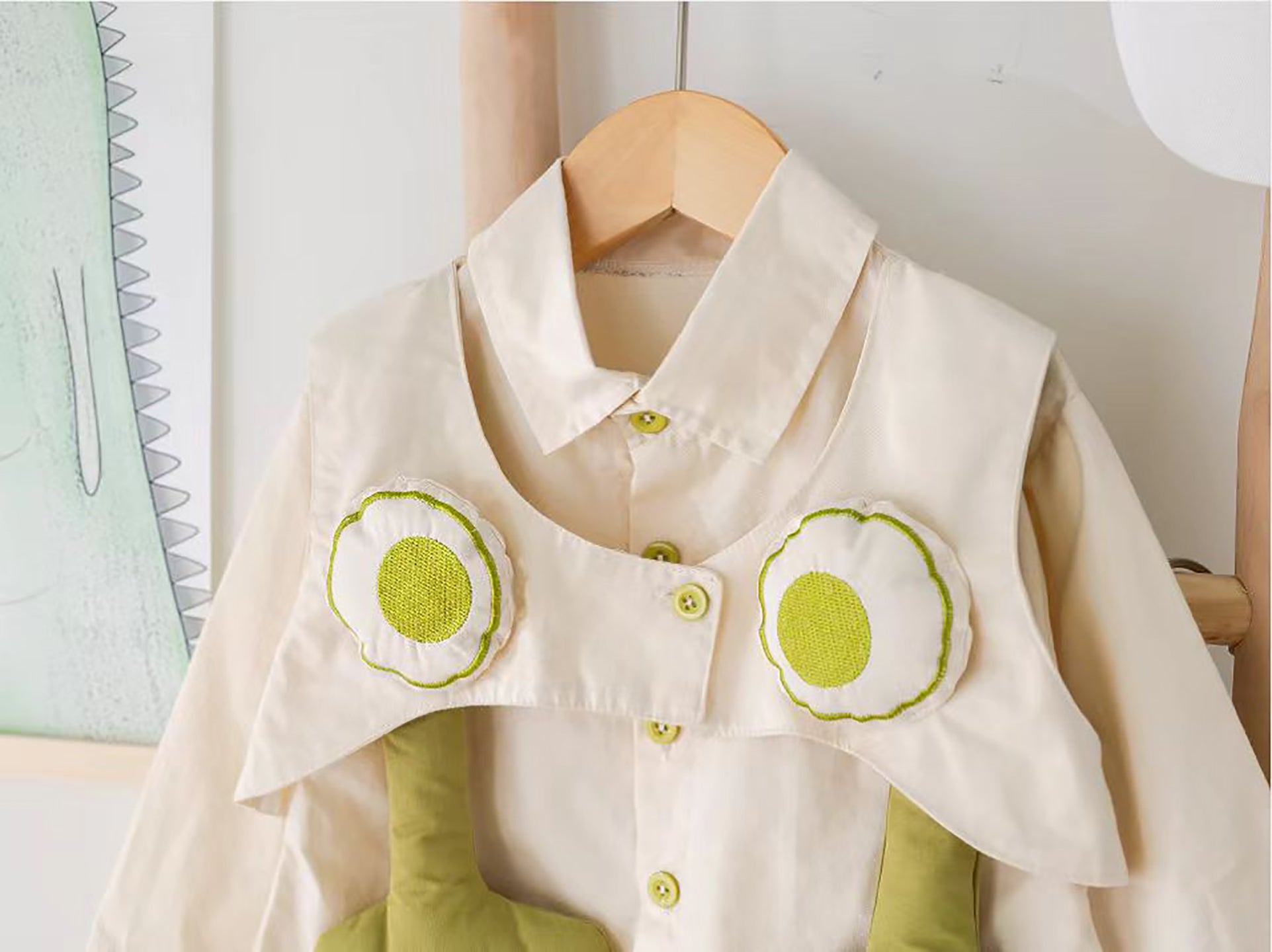 Girls Pure Cotton Top with Trousers