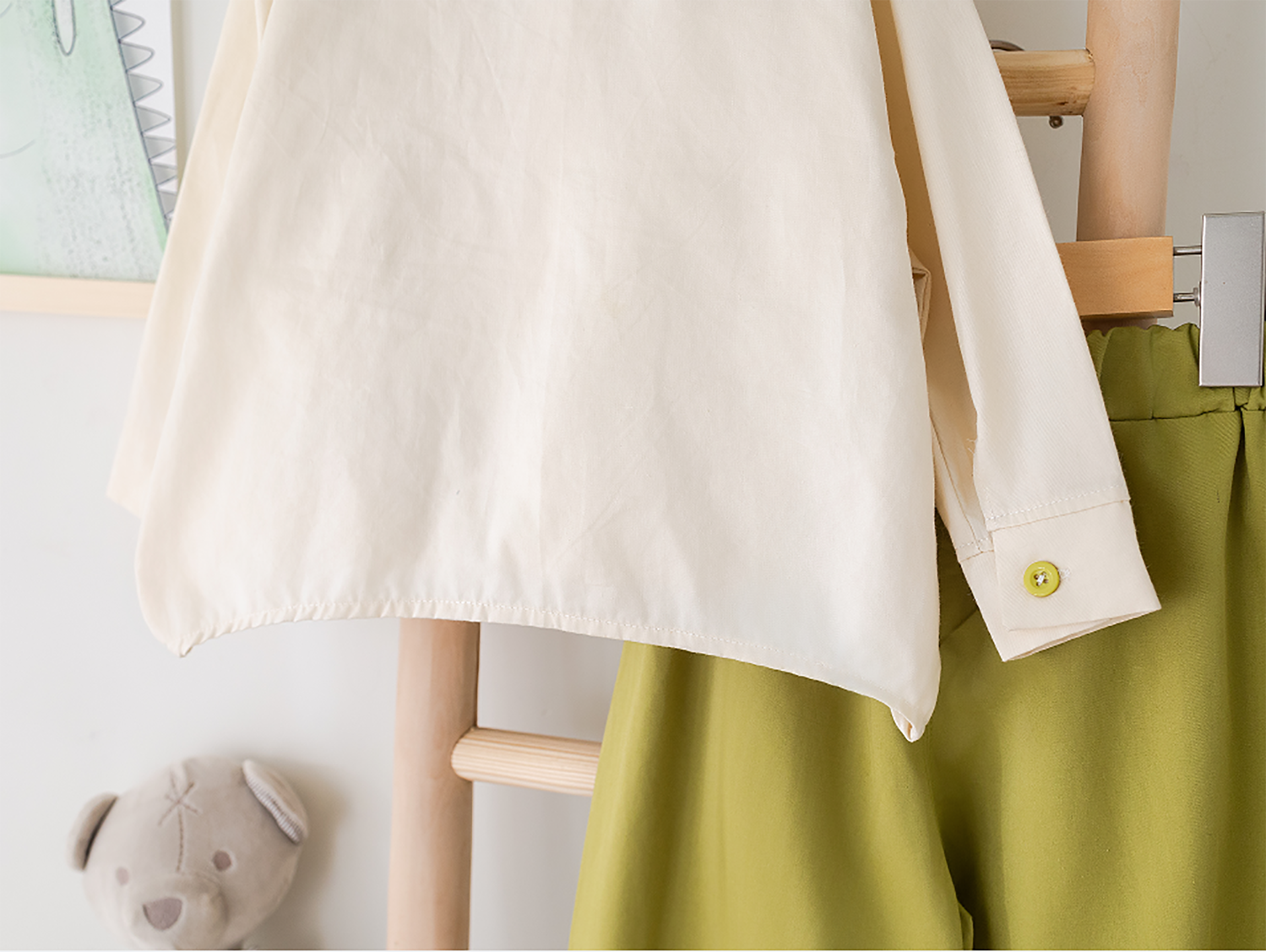 Girls Pure Cotton Top with Trousers
