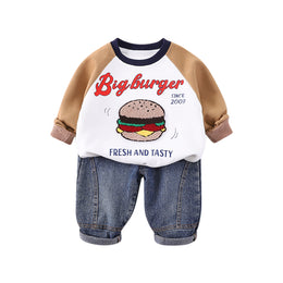 Kids Self Design T-shirt with Capris