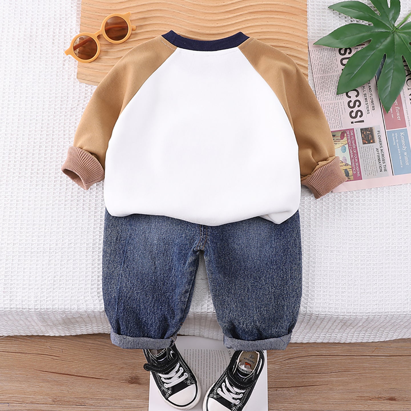 Kids Self Design T-shirt with Capris