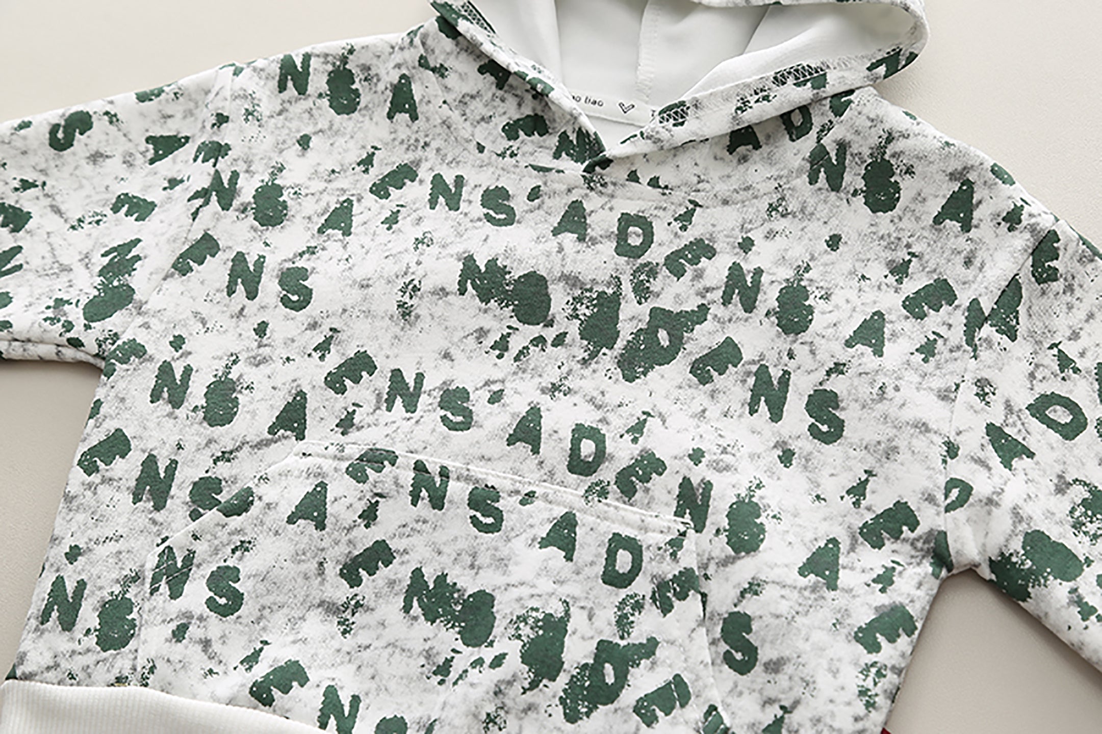 Kids Printed Pure Cotton Sweatshirt with Capris