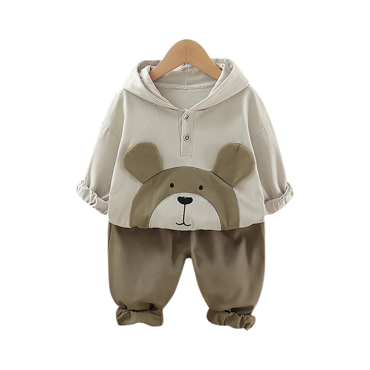 Kids Colourblocked Pure Cotton Top with Trousers