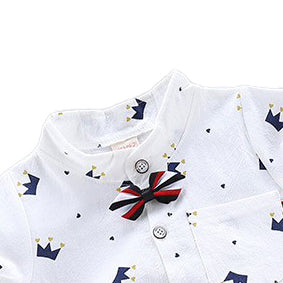 Infant Boys Printed Shirt with Shorts