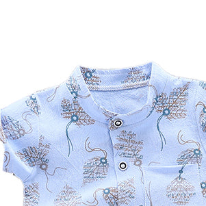 Infant Boys Printed Shirt with Shorts
