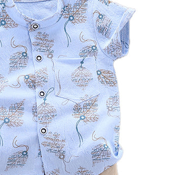 Infant Boys Printed Shirt with Shorts