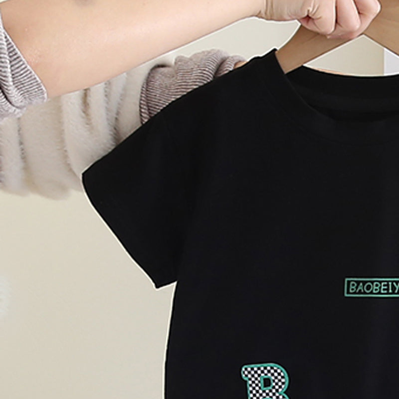 Printed T-shirt and Trousers Set