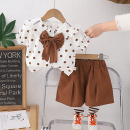 Printed Top and Shorts Set