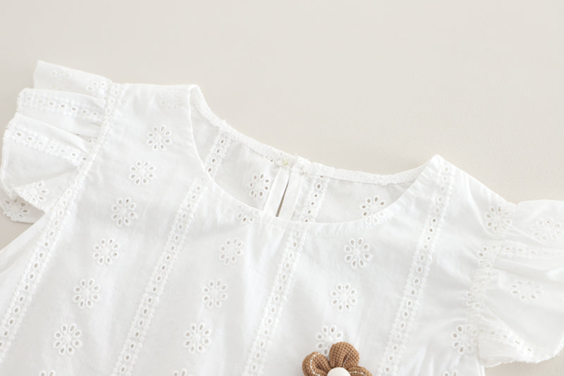 Solid Top and Shorts Set