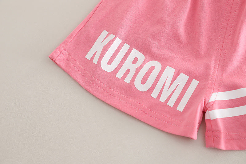 Printed T-shirt and Shorts Set