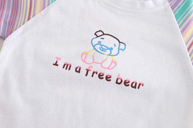 Printed T-shirt and Shorts Set