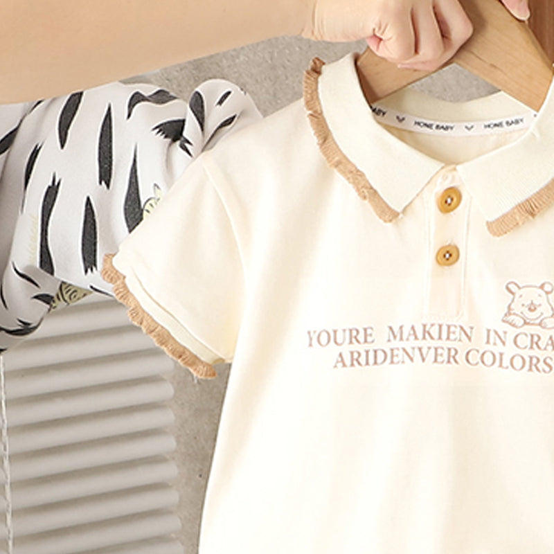 Printed T-shirt and Shorts Set