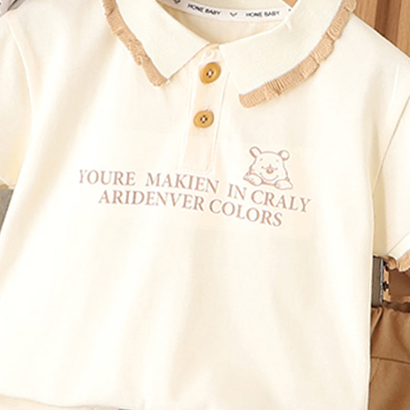 Printed T-shirt and Shorts Set