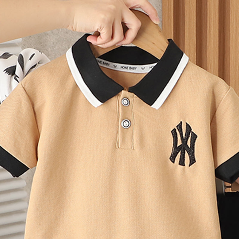 Printed T-shirt and Shorts Set