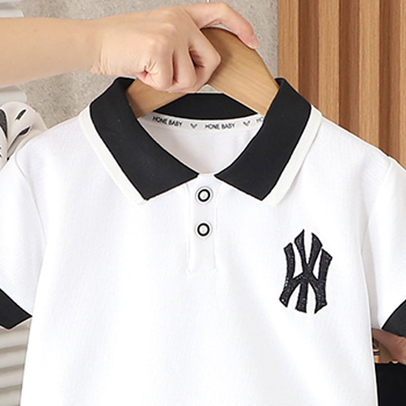 Printed T-shirt and Shorts Set