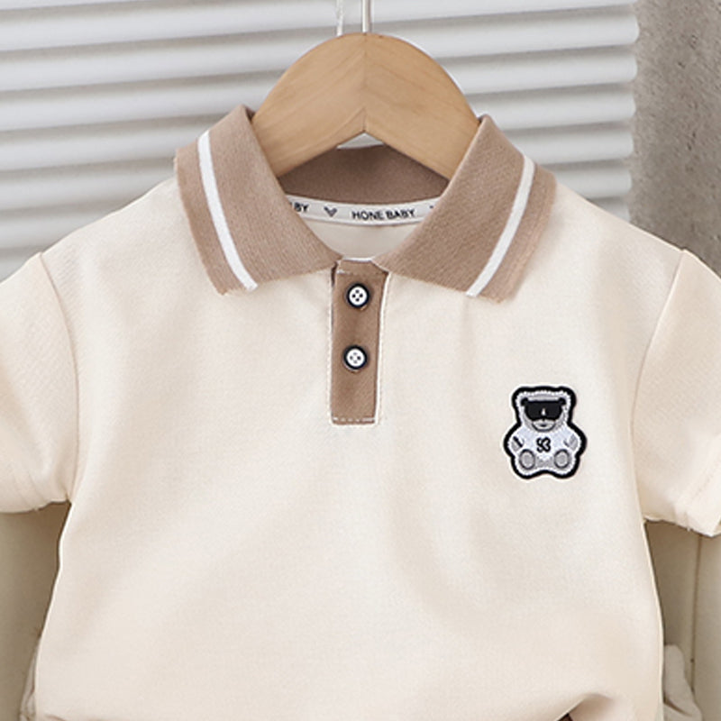 Printed T-shirt and Shorts Set