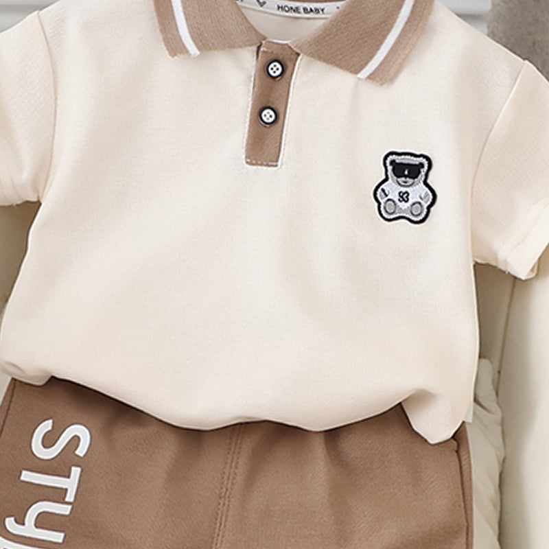 Printed T-shirt and Shorts Set