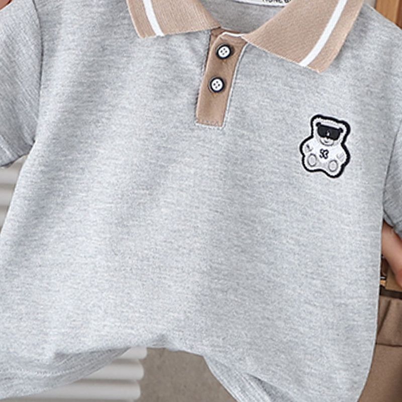 Printed T-shirt and Shorts Set