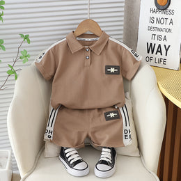 Printed T-shirt and Shorts Set