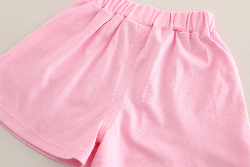 Printed T-shirt and Shorts Set