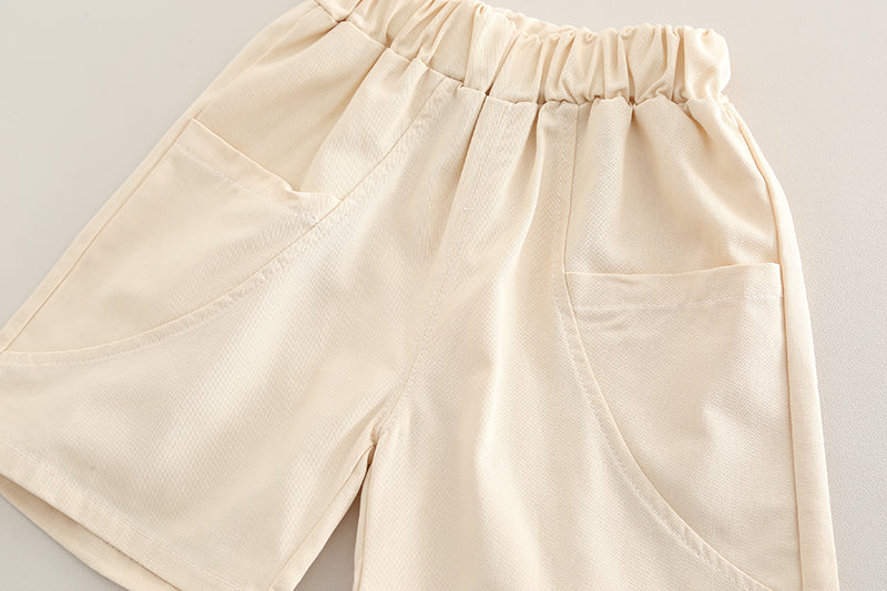 Printed T-shirt and Shorts Set