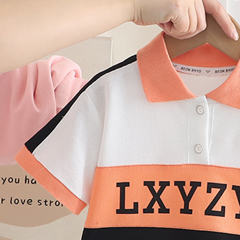 Printed T-shirt and Shorts Set