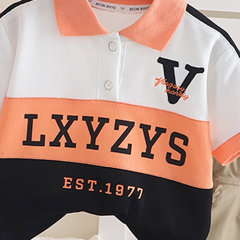 Printed T-shirt and Shorts Set