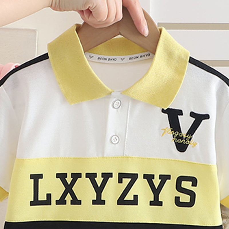 Printed T-shirt and Shorts Set