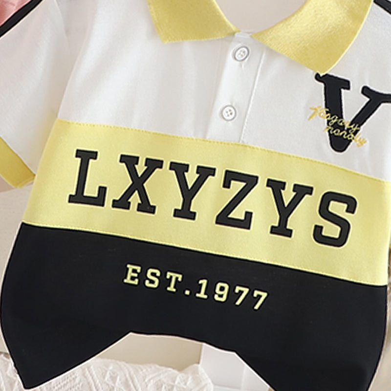 Printed T-shirt and Shorts Set