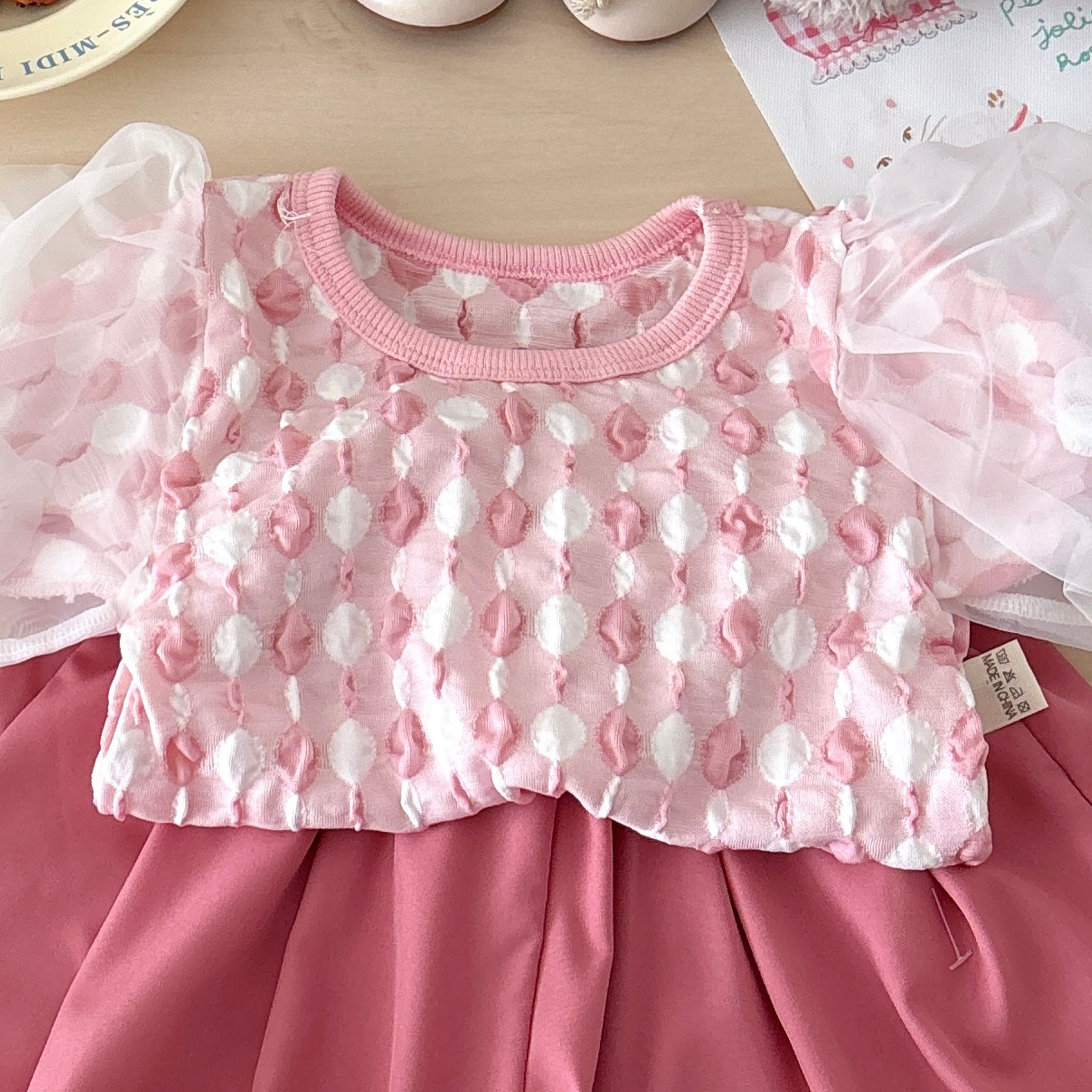 Girls Printed Pure Cotton Top With Shorts