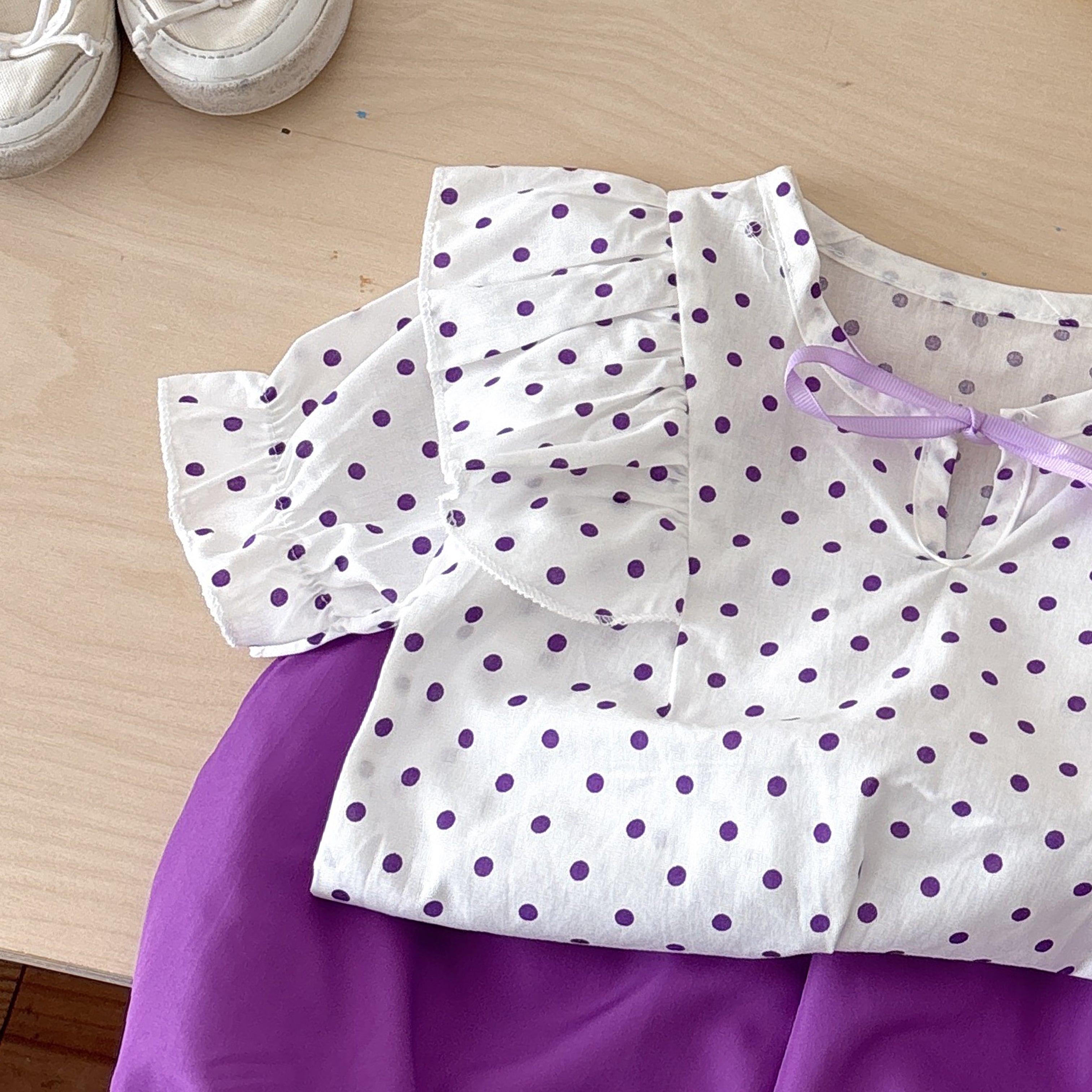 Girls Printed Top with Shorts